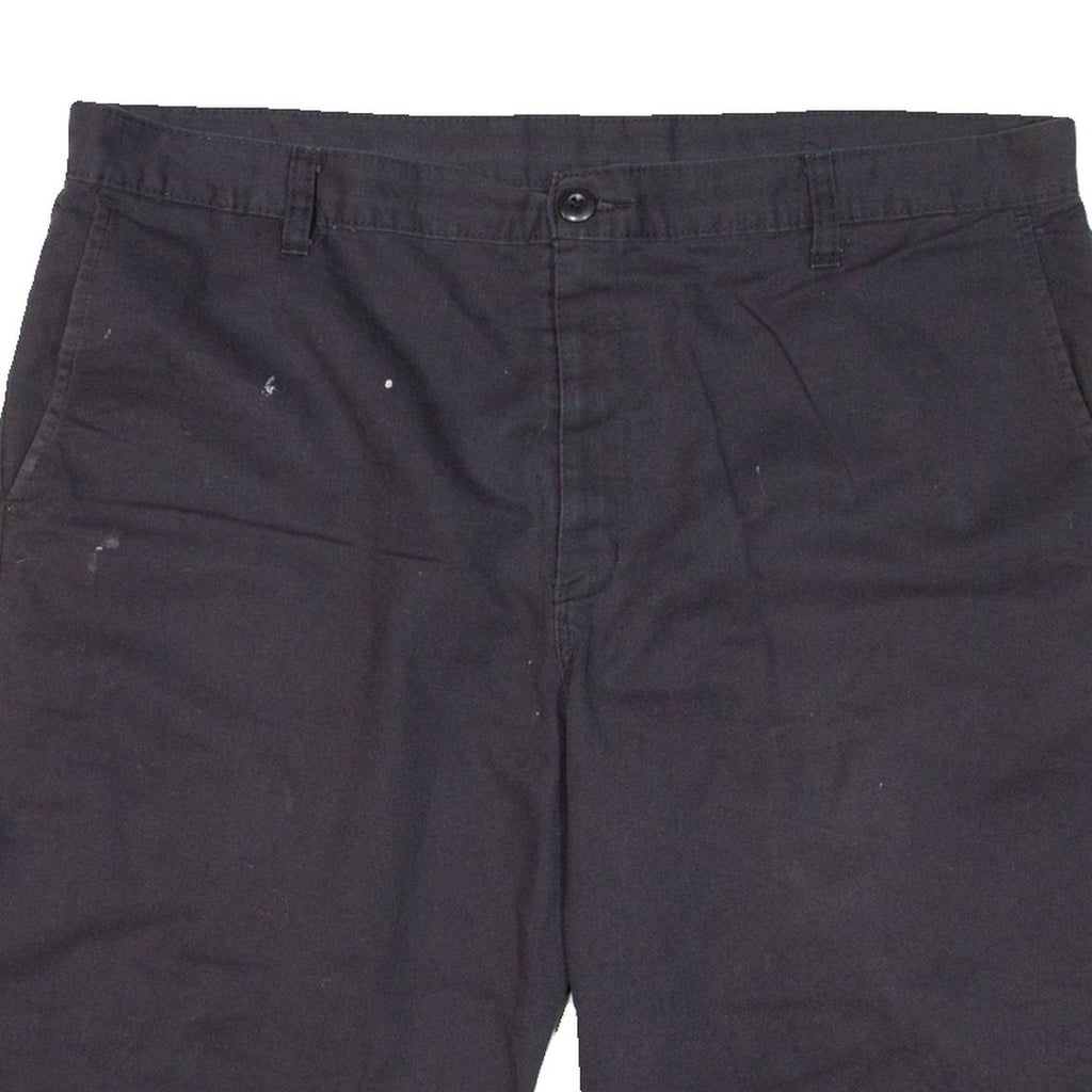 DICKIES Mens Workwear Shorts Black Relaxed XL W38