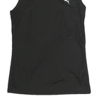 PUMA Womens Black Polyester Sleeveless Crew Neck T-Shirt XS Sports Activewear