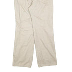 BRECKENRIDGE Womens Beige Regular Fit Wide-Leg Trousers W26 L28 Classic Casual