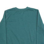 MADE FOR LIFE Womens Teal Sweatshirt Crew Neck XL Relaxed Fit Cotton Blend
