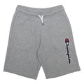 CHAMPION Boys Grey Casual Shorts 9-10Y W24 Cotton Blend Drawstring