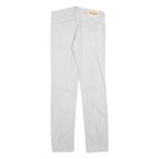 LEVI'S 519 Mens Slim White Jeans Denim Medium W30 L32 Classic Cotton Blend