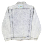 RUFFINI Womens Blue Denim Jacket L Cotton Button Classic Casual Outerwear