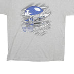 GEARSPORT Mens Grey Cotton Kentucky Wildcats Graphic T-Shirt M Short Sleeve Crew