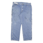 DICKIES Mens Jeans Blue Regular Straight Denim Medium W36 L28 Workwear