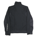 NIKE Mens Black & Grey Zip Jacket M Polyester Blend Sportswear Casual