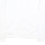 NIKE Court Womens White Jacket L Polyester Plain Zip Track Sportswear Casual