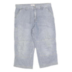 MAC Mens Shorts Blue Casual L W36 Cotton Blend Comfortable Fit