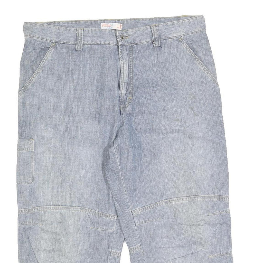 MAC Mens Shorts Blue Casual L W36 Cotton Blend Comfortable Fit