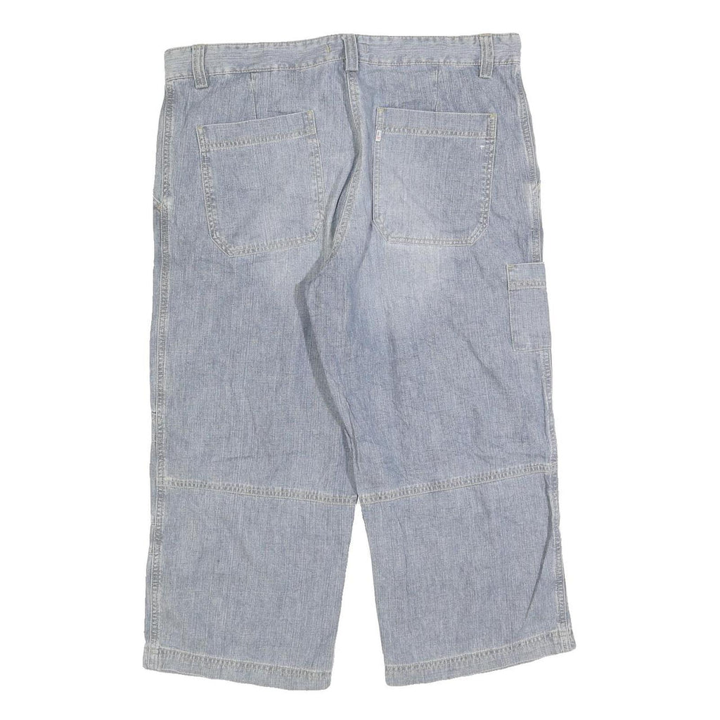 MAC Mens Shorts Blue Casual L W36 Cotton Blend Comfortable Fit