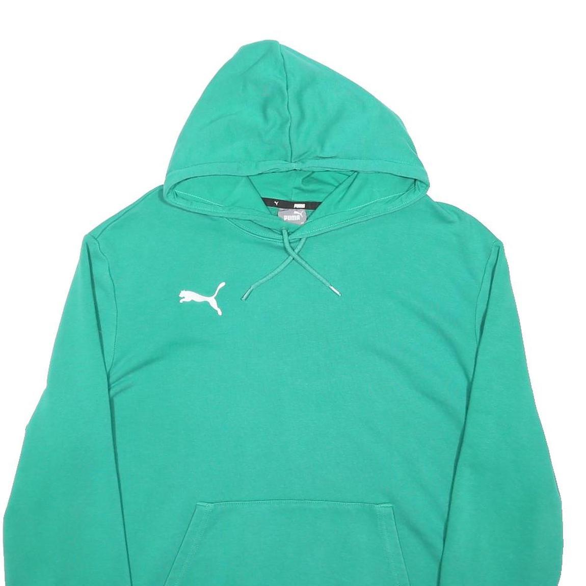 NIKE Mens Green Pullover Hoodie XL Cotton Blend Casual Sweater
