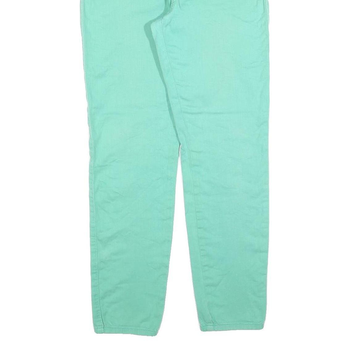 GUESS Womens Jeans Mint Regular Straight Denim W31 L28 Classic Fit Zip Closure