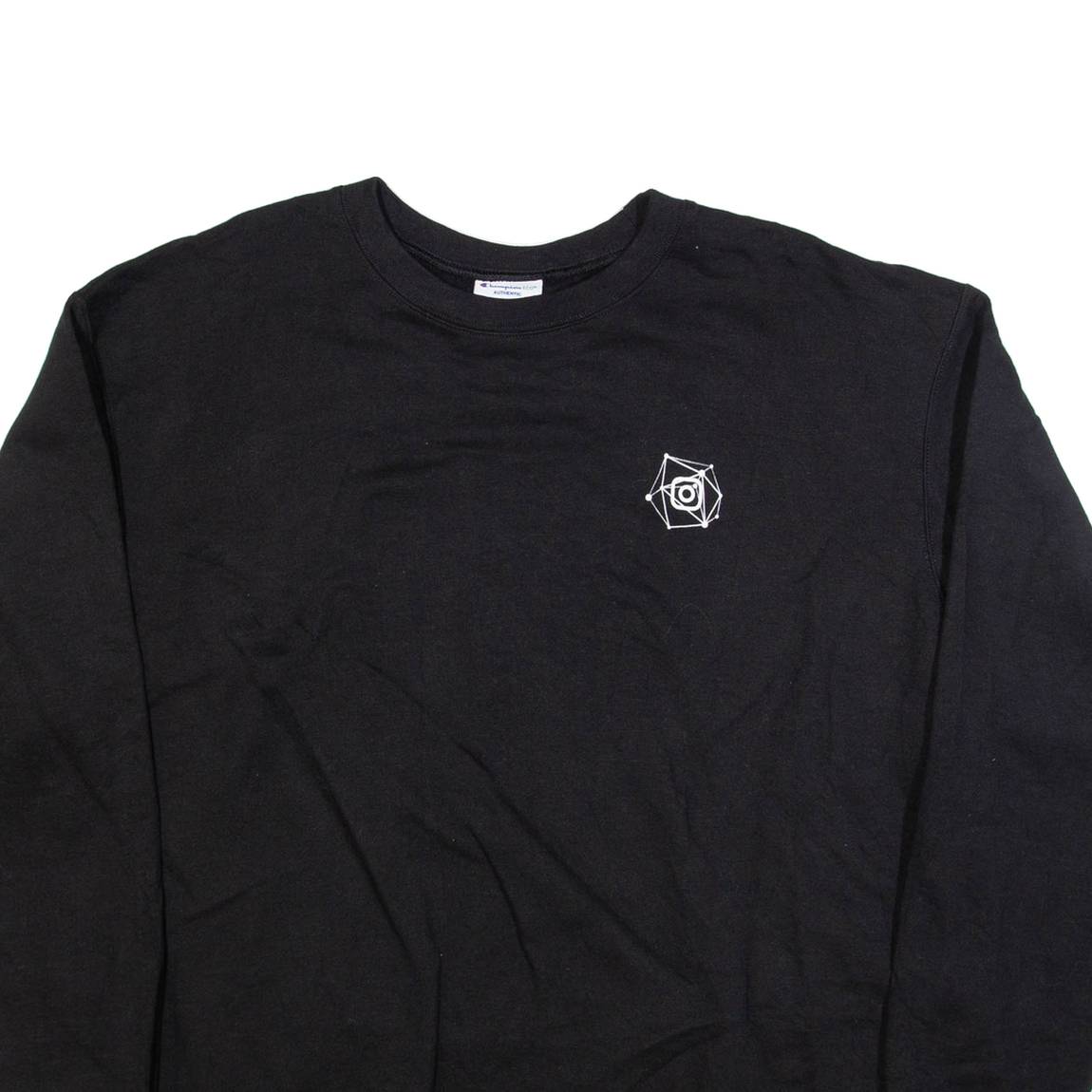 CHAMPION Mens Sweatshirt Black XL