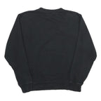 NIKE Mens Black Ride At Tribe Crew Neck S Sweatshirt Cotton Blend Casual