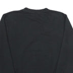 NIKE Mens Black Ride At Tribe Crew Neck S Sweatshirt Cotton Blend Casual