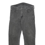 LEVI'S 514 Slim Womens Jeans Black Denim W34 L30 Zip Cotton Blend Slim