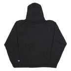 CHAMPION Mens Black Hoodie 2XL Cotton Blend Pullover Hooded Sweatshirt