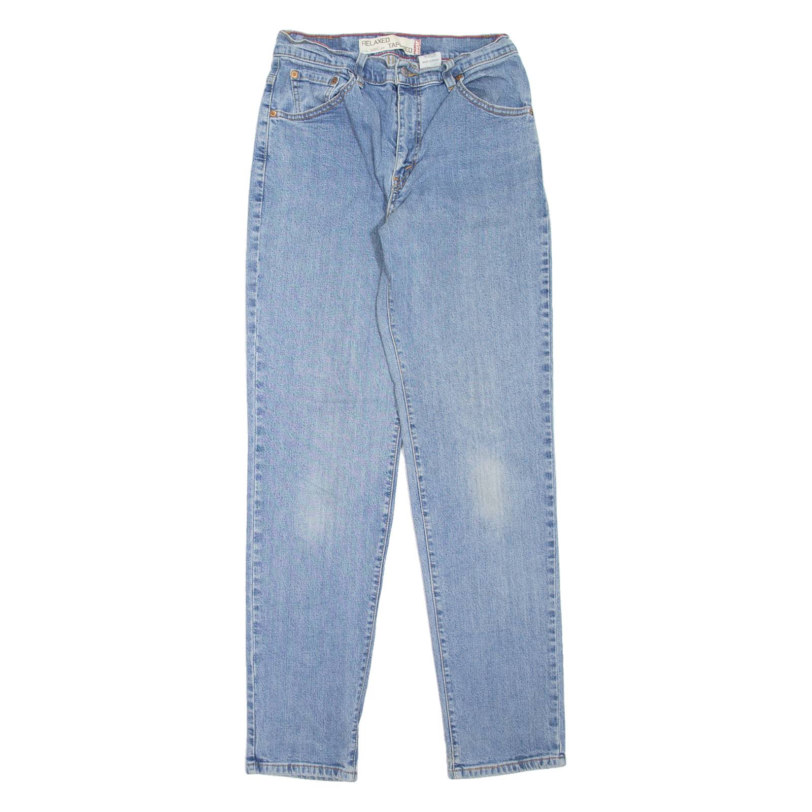 LEVI'S 550 Womens Jeans Blue Regular Mom W26 L32