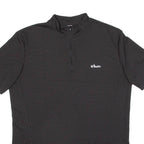 Cycling Mens Jersey Black 1/4 Zip L