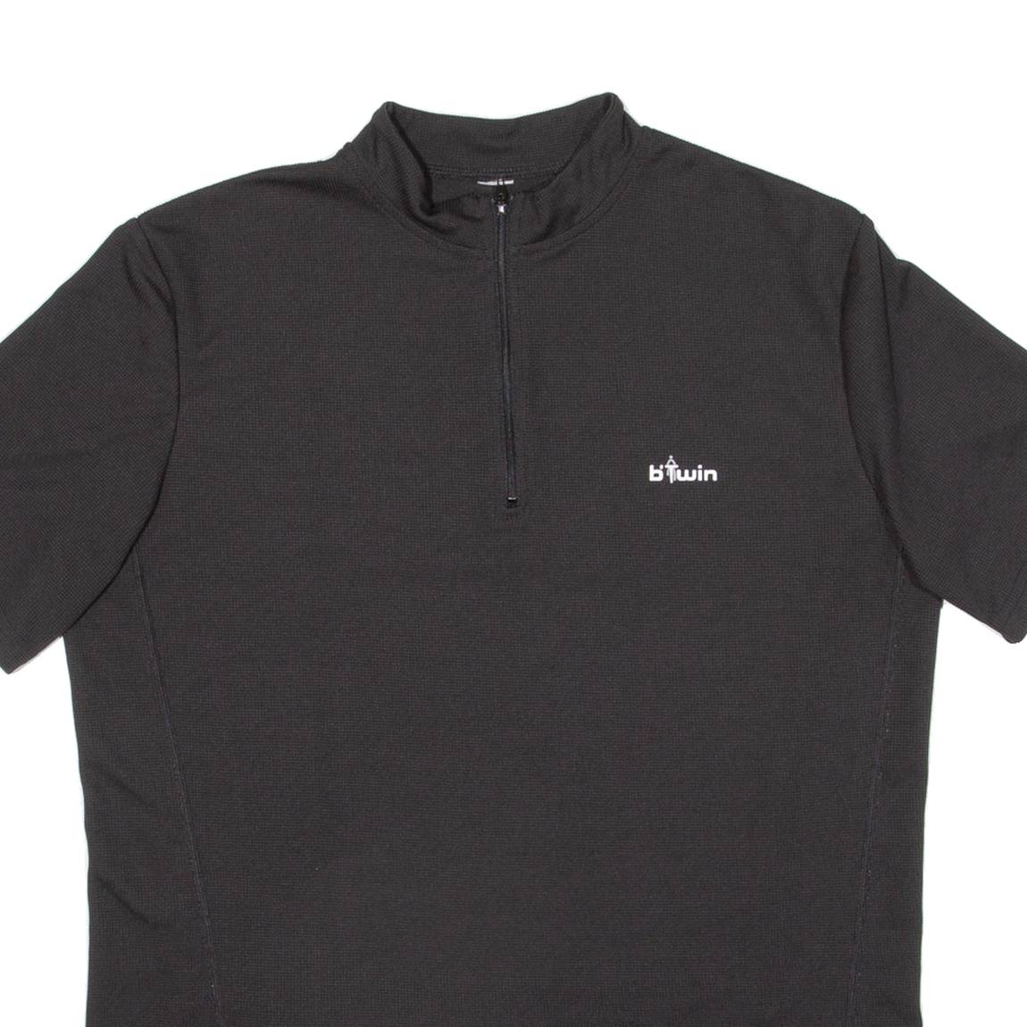 Cycling Mens Jersey Black 1/4 Zip L