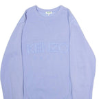 KENZO Mens Sweatshirt Blue Crew Neck XS