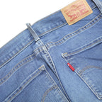 LEVI'S 311 Womens Jeans Blue Slim Skinny Denim Medium W27 L25 Zip Cotton Blend