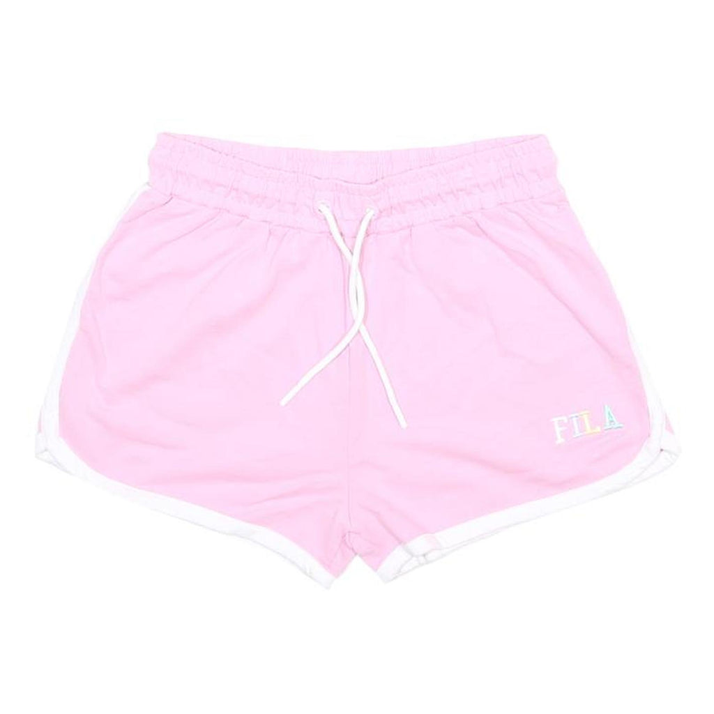 FILA Womens Shorts Pink Casual Plain M W26 Comfortable Summer Wear