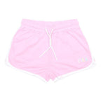 FILA Womens Shorts Pink Casual Plain M W26 Comfortable Summer Wear