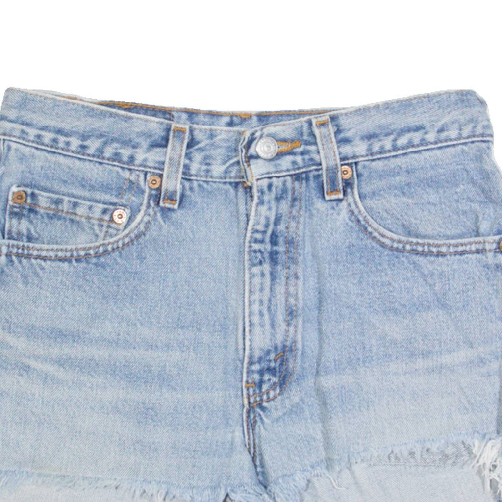 LEVI'S 512 Womens Denim Shorts Blue S W29