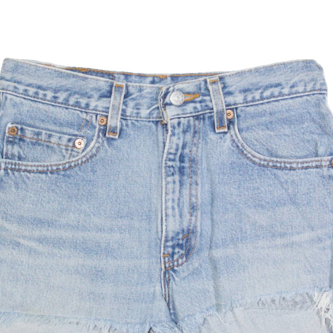 LEVI'S 512 Womens Denim Shorts Blue S W29