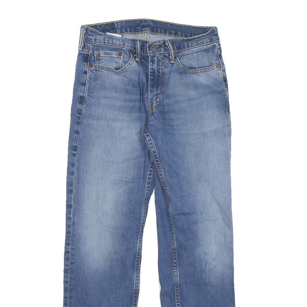 LEVI'S Mens Slim Blue Denim Jeans W27 L28 Zip Classic Fit Five Pocket