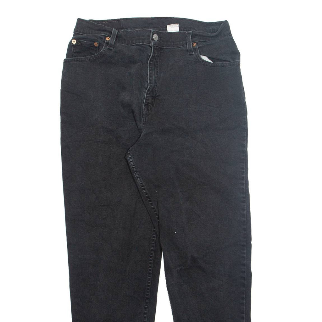 LEVI'S 550 Womens Jeans Green Relaxed Tapered W30 L29