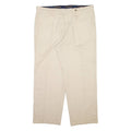 MCGREGOR Mens Trousers Cream Relaxed Straight W40 L29