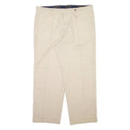 MCGREGOR Mens Trousers Cream Relaxed Straight W40 L29