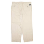 MCGREGOR Mens Trousers Cream Relaxed Straight W40 L29