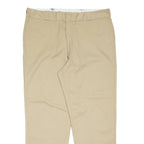 DICKIES Chino Mens Trousers Beige Regular Straight W42 L32