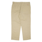 DICKIES Chino Mens Trousers Beige Regular Straight W42 L32