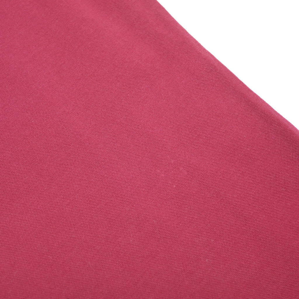 DIADORA Mens Maroon Short Sleeve Plain Polo Shirt L Cotton Casual Sportswear