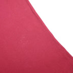 DIADORA Mens Maroon Short Sleeve Plain Polo Shirt L Cotton Casual Sportswear