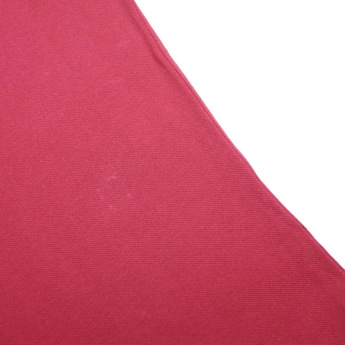 DIADORA Mens Maroon Short Sleeve Plain Polo Shirt L Cotton Casual Sportswear