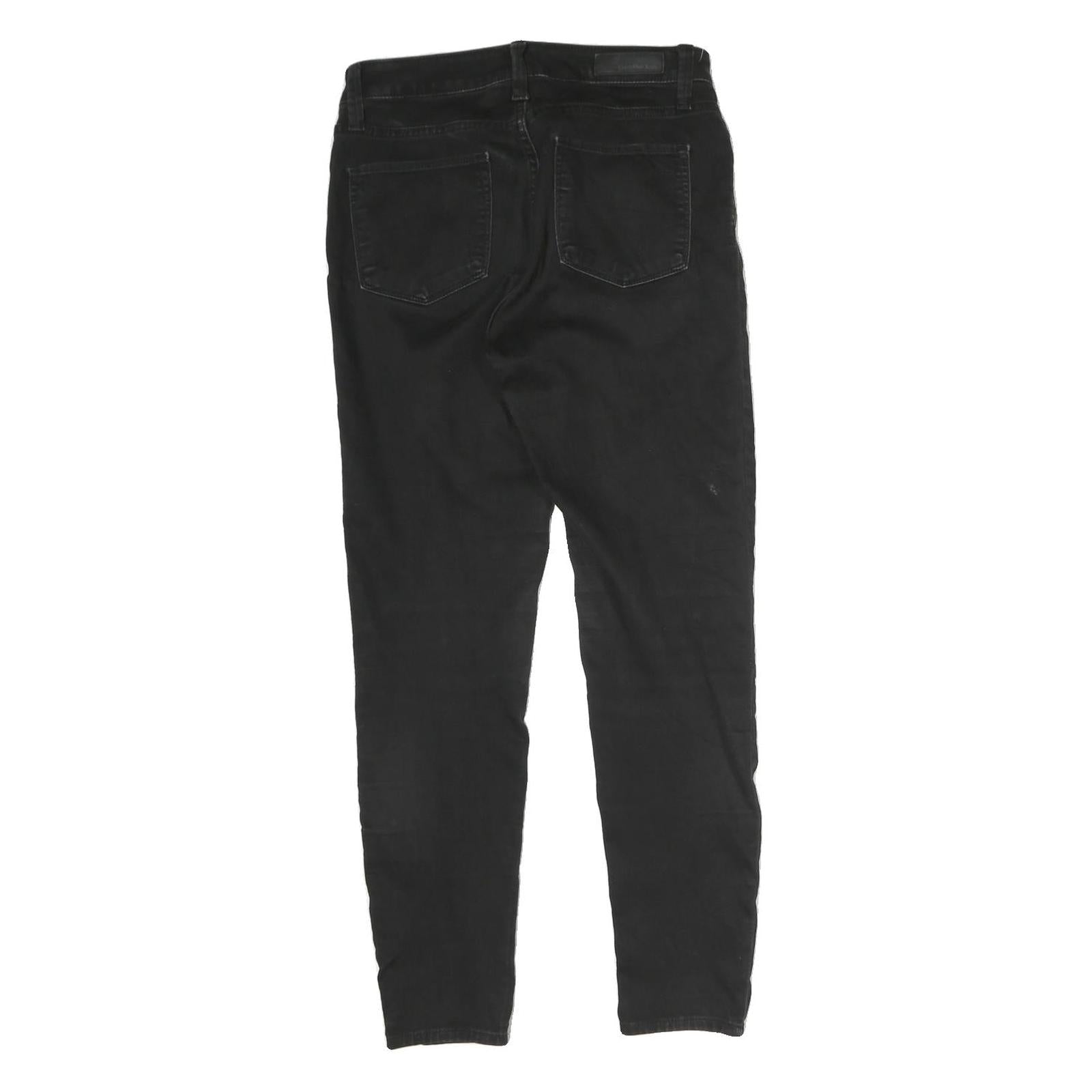 CALVIN KLEIN JEANS Mens Black Slim Skinny Denim Light W28 L29 Stylish
