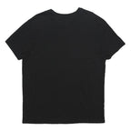 ARMANI EXCHANGE Mens Black XL Graphic T-Shirt Short Sleeve Crew Neck Logo