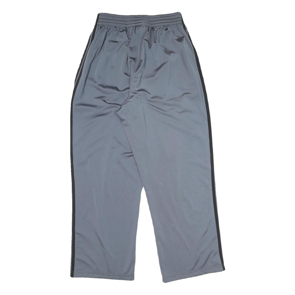 ADIDAS Mens Joggers Grey & Black Regular Straight L W28 L29 Sports Casual