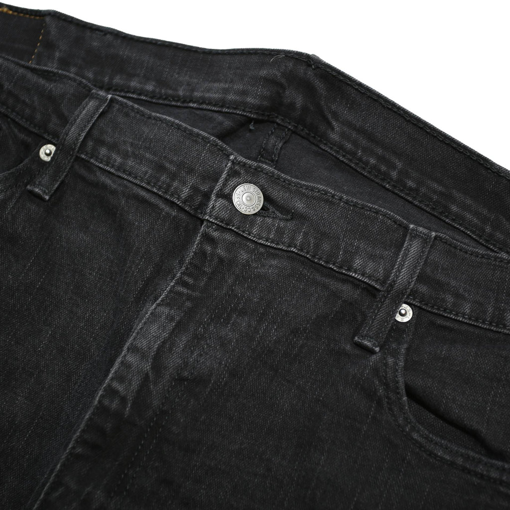 LEVI'S 514 Slim Mens Jeans Black Slim Straight Denim Medium W40 L34 Authentic