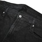 LEVI'S 514 Slim Mens Jeans Black Slim Straight Denim Medium W40 L34 Authentic