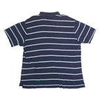 NAUTICA Mens Polo Shirt Blue Striped XL