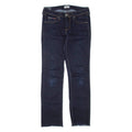 TOMMY HILFIGER Womens Jeans Blue Regular Straight W26 L27