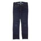 TOMMY HILFIGER Womens Jeans Blue Regular Straight W26 L27