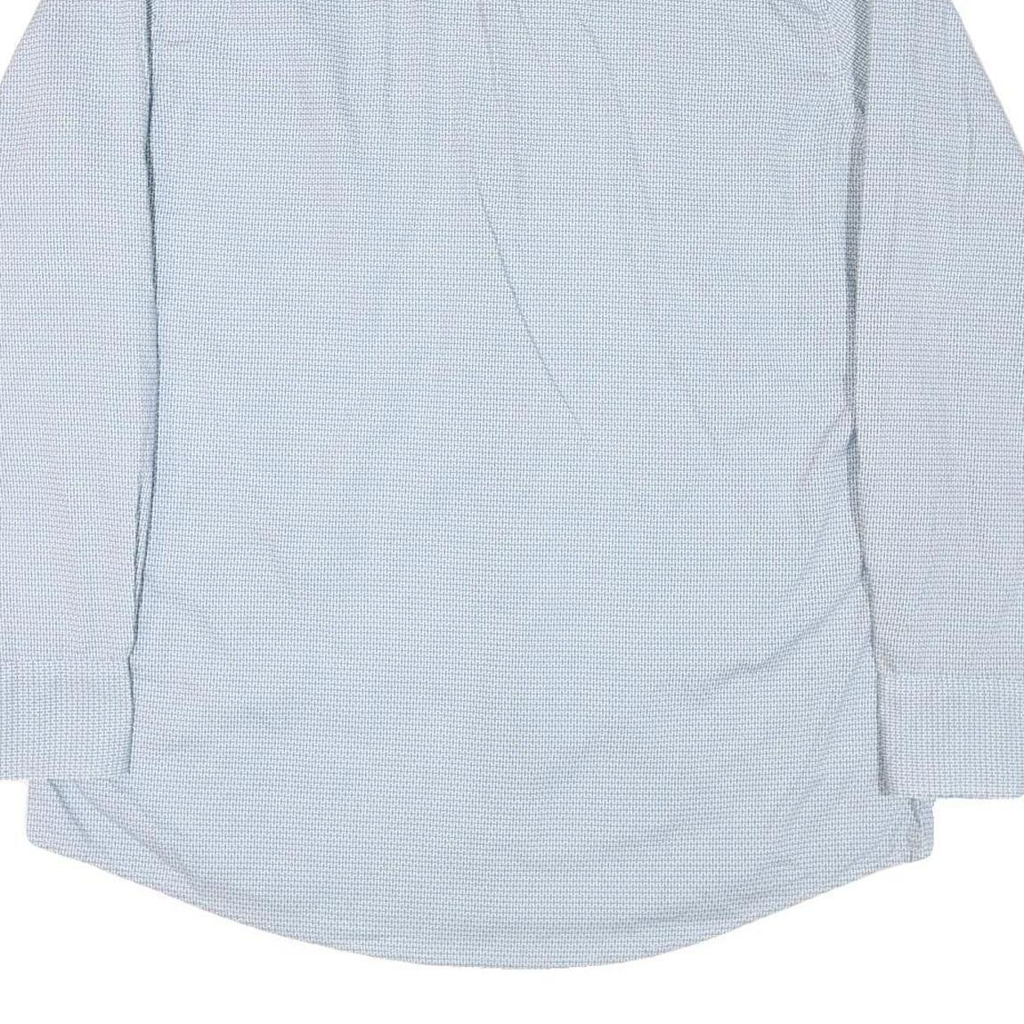 WRANGLER Mens Blue Shirt XL Casual Cotton Blend Long Sleeve Button Closure