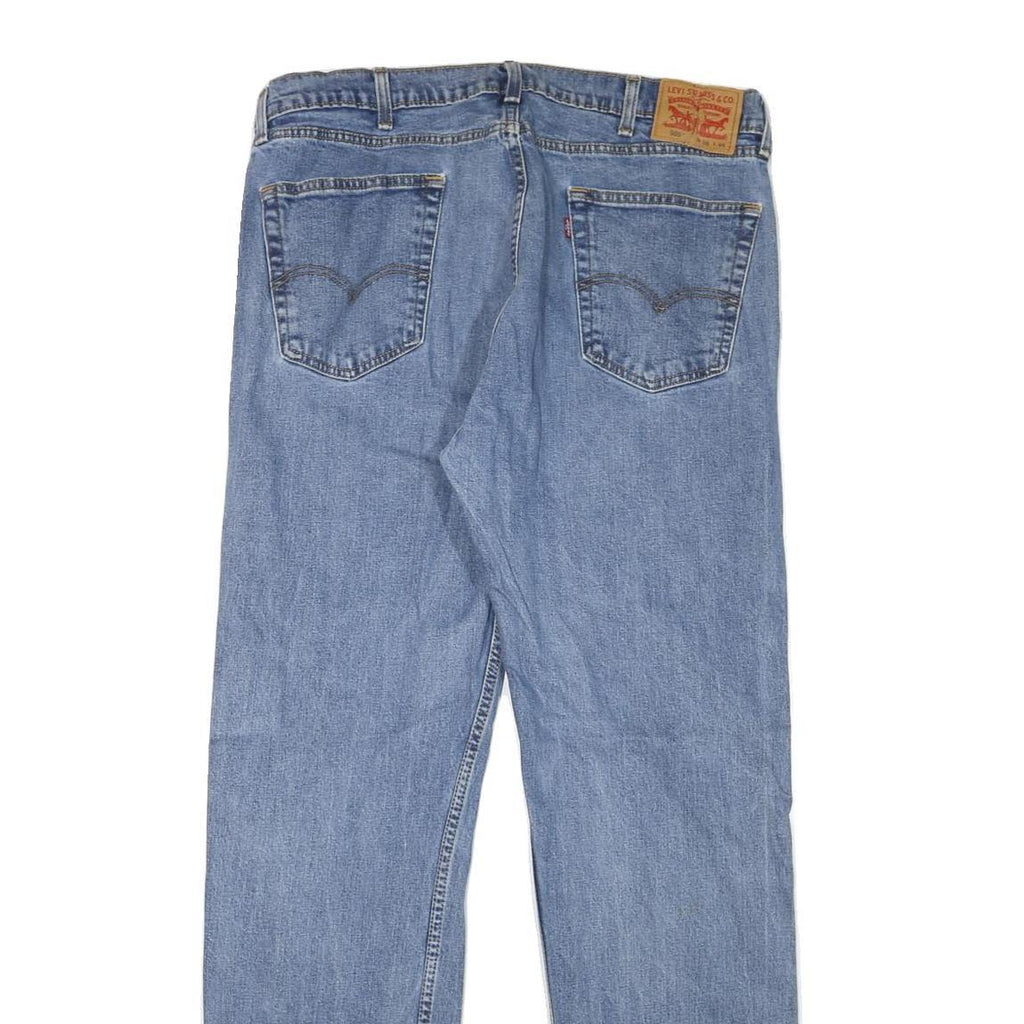 LEVI'S 505 Mens Regular Fit Straight Denim Medium W36 L33 Classic Zip Jeans